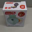 Dash Mini Maker Griddle - Compact Griddle for Creative Homemade Treats - Nonstick Surface, Quick Heat-Up System & Space-Saving Design - Aqua