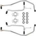 Outus 926-186 926-187 Turbo Coolant Line Kit Driver Side and Passenger Side Both Compatible with 2011-2016 F150, 2015-2021 Transit 150/250/350/350, 2015-2017 Expedition, 2015-2017 Lincoln Navigator