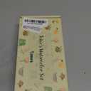 Original Tobios Mini Wooden Watercolor Paint Set  Compact Travel Art Kit with 12 Colors, Refillable Brush & Sketchbook  Unique Creative Gift for Birthdays, Holidays & Art Lovers