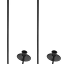 Metal Wall Candle Sconce Holder Set of 2 Wall Mount Candle 16.5 in