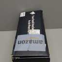 Lumbar Support Pillow for Office Chair - Lower Back Pain Relief Cushion with Adjustable SpineAlign Bolster, Memory Foam Pillow for Car, Couch, Gaming Seats - Dual Straps, Dark Grey