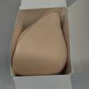 Hercicy 1 Pair Cotton Breast Forms Light Sponge Mastectomy Breast Cancer Support Bra for Women