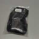 Desert Warrior Dune Costume Set - Curly Brown Wig, Black Fitted Breathing Nose Tube to Form to Face, and Netted Wig Cap for Cosplay - One Size Fits All