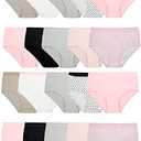 Fruit of the Loom Girls' Cotton Brief Underwear Multipacks 8