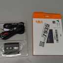 1Mii Bluetooth 5.3 Transmitter Receiver for TV to Wireless Headphones, Dual Link aptX Adaptive/Low Latency/HD Audio, Aux Bluetooth Audio Receiver Adapter for Home Stereo, Airplane, Boat, Gym (Black)