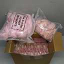 6 Set Pink Bow Baby Shower Game Prize for Winners Hair Band Wrist Bands Coquette Folding Mirror Pink Bow Claw Clips Glass with Transparent Bag for Bridal Shower Wedding Galentine Favors