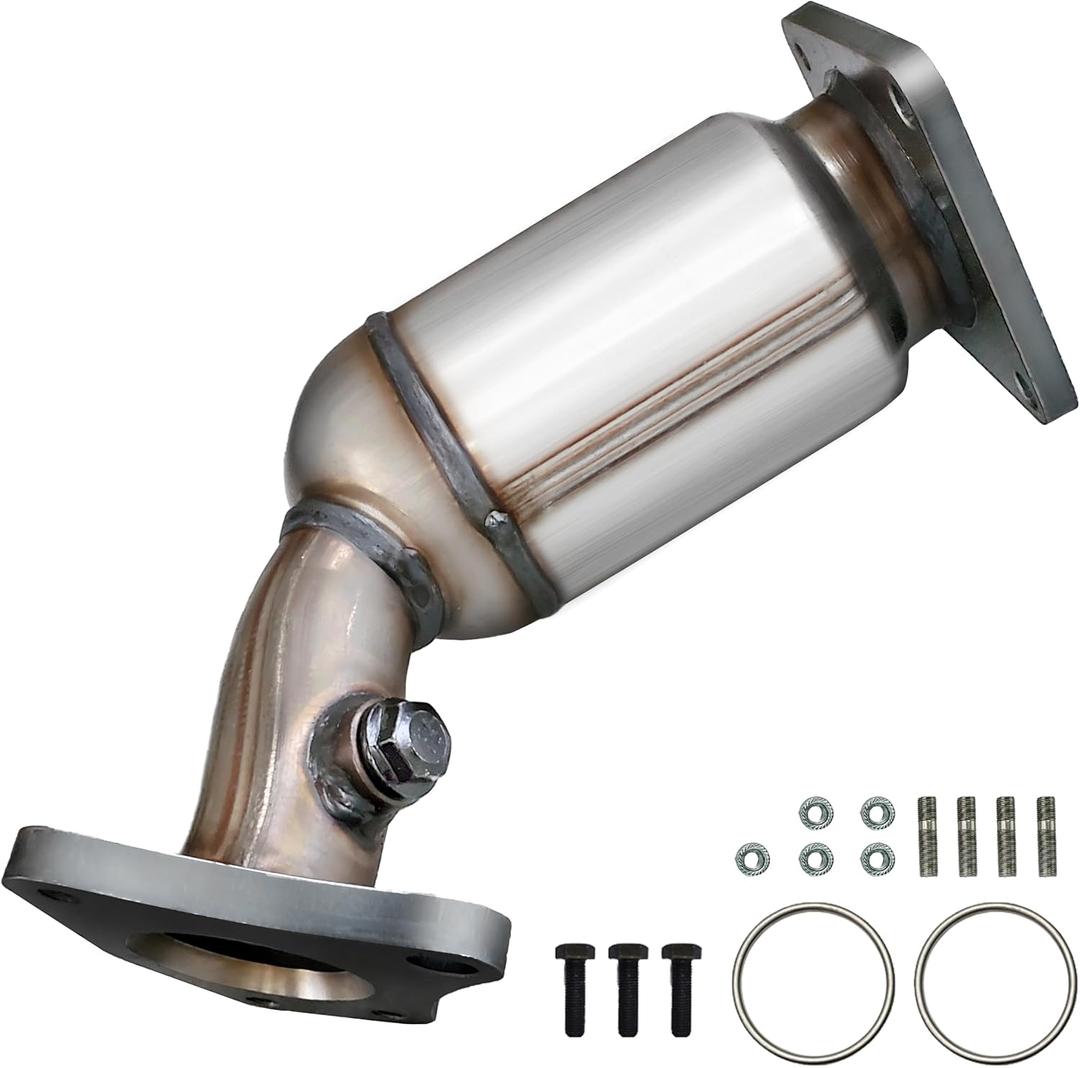 JT Exhaust Front Right Catalytic Converter Compatible with 2007-2013 Nissan Altima, 2009-2014 Murano 3.5L (For Right 2007-2013 Altima/Murano 3.5L)