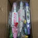 NQEUEPN 12pcs Decorative Tape Pen, Cute Animals Press Type Decorative Pen Tape Roller Pen DIY Creative Cartoon Correction Tape for Boy Girls Gift Teacher Class Rewards (12 Themes)