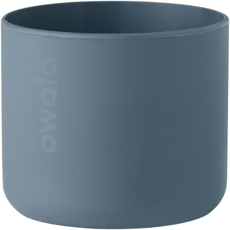 Owala Silicone Water Bottle Boot, Anti-Slip Protective Sleeve for Water Bottle, Protects FreeSip, Twist, and Flip Stainless Steel Water Bottles, 32 Oz, Blue