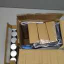 SpaceAid Spice Drawer Organizer with 24 Spice Jars, 386 Spice Labels, 4 Tier Seasoning Rack Tray Insert for Kitchen Drawers, 11.25" Wide x 17.5" Deep