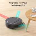 Lefant M210P Robot Vacuum Cleaner, 4000pa Suction, 200 Mins Runtime, Super Thin, Quiet, Self-Charging, Ideal for Pet Owners, Multi Surface Cleaning, APP/WiFi/Alexa Control, Gray