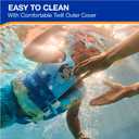 SwimWays Bluey Life Jacket, US Coast Guard Approved Kids Swim Vest, 33-55 lbs, Bluey