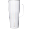 Corkcicle Cold Cup XL Insulated Tumbler with Handle, Lid, & Straw, Sparkle Unicorn Magic, 30 oz – Reusable Cupholder Friendly Water Bottle Keeps Drinks Cold 12hrs