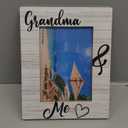 Beliran Grandma Picture Frame 5x7, Grandmas Gifts Photo Frame, Christmas Mothers Day Birthday Gifts for Grandmas from Grandkids, Grandma and Me Wooden Picture Photo Frames for Desk Home Room Decor