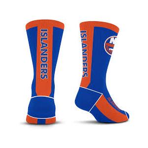 For Bare Feet NHL Unisex Kids Nhl Mvp Crew Sock Youth (One Size, Team Color)