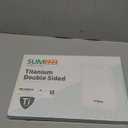 Titanium Cutting Board for Kitchen, Cutting Board Double Sided Food Grade, Pure Titanium/PP, Easy to Clean Large Size 1510.3 (Set of 1 (16" x 11"), Silver)