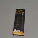 YouOKLight Multi-tool Pen Set - 9 in 1 Gift Pen for Men, Ruler (Metric, Imperial), Screwdriver (Flat, Cross), Bottle Opener, Level Gauge, Stylus, LED Flashlight