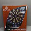 Electronic Dartboard 34 Games 355 Variations with 12 Darts Illuminated Dartboard Dart Storage for 12 Darts