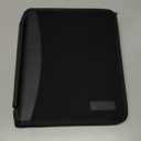 BizMate PRO Zippered Portfolio Organizer with 9-10.5" Conference Folder/Padfolio Tablet Holder, A5 Notebook | Multiple Pockets, Leather Finish, Eco-Mailer