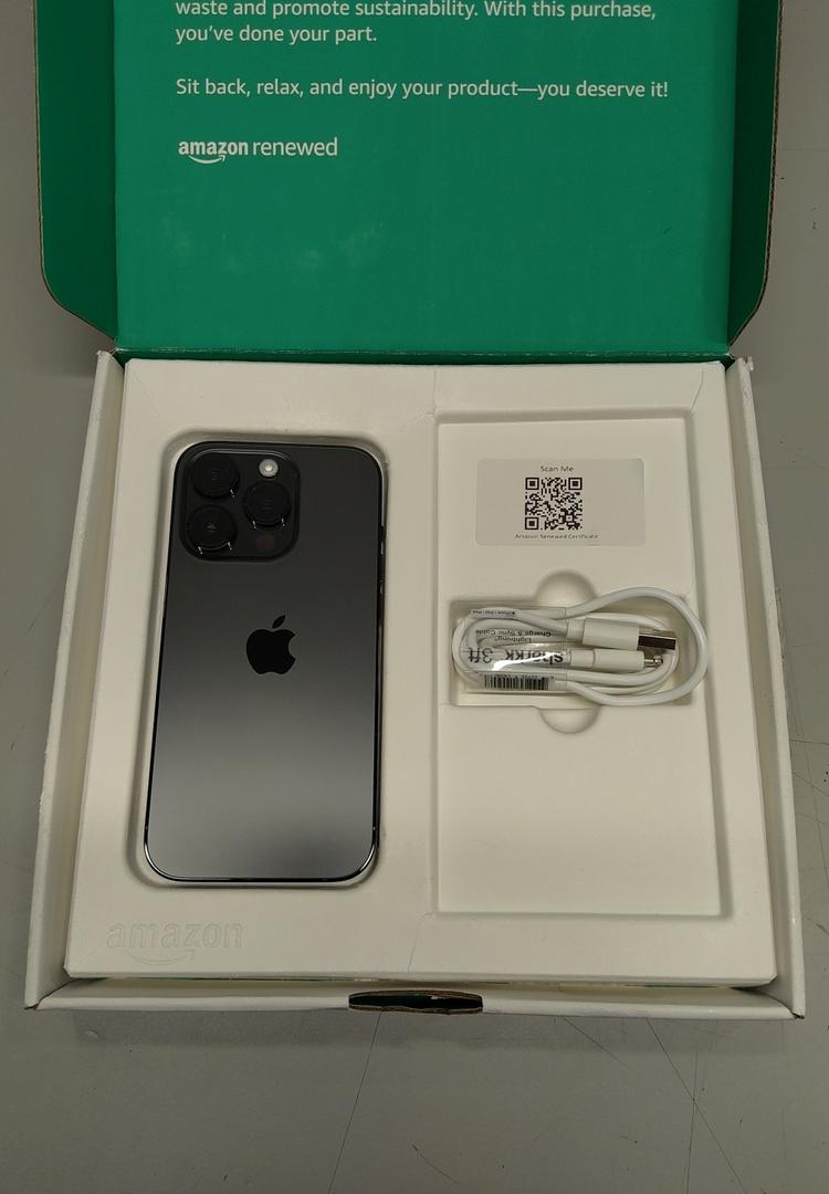 Apple iPhone 14 Pro, 256GB, Space Black - Unlocked 