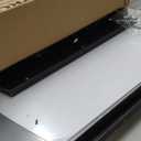 PROLEE Bearded Dragon Tank, Curved Reptile Enclosure with 3-Side Clear Acrylic Panels, Spacious Lizard Tank with Metal Mesh Top and Lockable Door for Reptile Habitat (Black, 48" Length,80 Gallons)