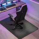 AiBOB Gaming Chair Mat for Hardwood Floors - 48"x36" Office Chair Mat for Hard and Tile Floor | Anti-Slip Protector Mat | Computer Desk Floor Mat for Rolling Chairs, Not for Carpet