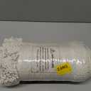 Smiry Luxury Chenille Bathroom Rugs 40x24, Extra Soft and Absorbent Shaggy Bath Mat, Machine Washable, Non-Slip Plush Carpet Runner for Tub, Shower, and Floor, Home Decor Accessories, Ivory