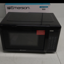 Emerson 0.7 CU. FT. 700 Watt Black Microwave Oven (MW7302B) and BLACK+DECKER 2-Slice Extra Wide Slot Toaster