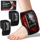 YINGGG 2PCS Foot Massager - 3-in-1 Cordless Foot & Ankle Massager with 5 Heat Levels & 3 Vibration Modes, Portable Ankle Heating Pad for Home Travel -YA01