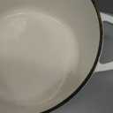 Enameled Cast Iron Dutch Oven Pot with Lid, for Sourdough Bread Baking, Round Dutch Ovens, 6 Quart, White