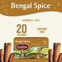 Celestial Seasonings Bengal Spice Herbal Tea, Caffeine Free, 20 Tea Bags Box (Pack of 6) (EXP 03/19/28)