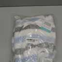 Hudson Baby Unisex Baby Plush Waffle Blanket, Blue Gray Stripe, One Size