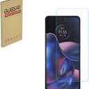 2 x Screen Protector for Motorola Moto Edge 2022, 1 Piece Tempered Glass Protective Film, HD, 9H Hardness, Anti-scratch, Anti-wear, Case Friendly