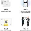 Popl Smart NFC Business Card - Sleek Modern Digital Business Card w/Instant App-Free Sharing - Customizable NFC Cards Compatible w/iPhone & Android (100% Recycled)