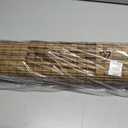 UNISHADES Cordless Bamboo Roman Shades for Windows, Blinds Size (35" W 64" H) Colour (Highfield Teak)