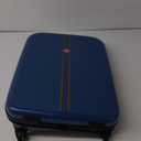 1 Pack Collapsible Carry On Luggage Robust and Durable Suitcases with Wheels Travel Suitcase for 20 Inch Blue