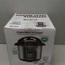 Chefman 13-in-1 Electric Pressure Cooker, 6-Quart Multicooker with Touchscreen Controls, Slow Cooker, Steamer, Sauté, Soup, Chili, Delay Start & Keep Warm, Stainless Steel