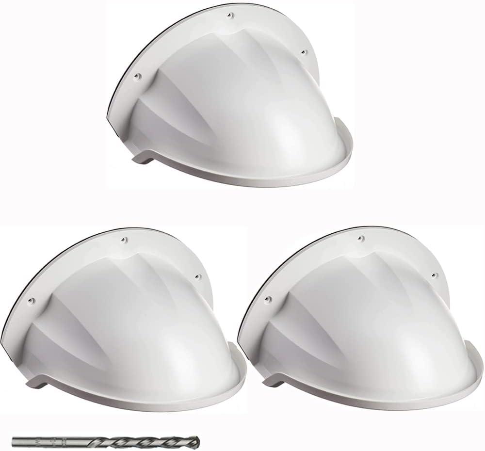 Universal Sun Rain Shade Camera Cover Shield, 3 Pack