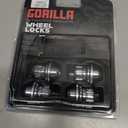 Gorilla Automotive 73631T Toyota O.E. Wheel Locks With Washer (12mm x 1.50 Thread Size)