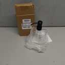 Square Clear Glass Dish Soap Dispenser, Antique Refillable Hand Soap Dispenser with Rust Proof Black Stainless Steel Pump, 13.5 oz Lotion Dispenser for Bathroom Vanity, Kitchen Countertop