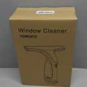 Window Vacuum Squeegee Cordless, Rechargeable Window Vac with Spray/Squeegee/Vacuum, Electric Cleaning Tool for Windows, Tiles, Mirror, Countertop, Car Windshield, Glass, Shower Wall