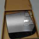 Passenger Side Towing Mirror Glass Compatible with 2009-2020 Dodge Ram 1500 2500 3500 4500 5500 Ram Right Side Upper Mirror Glass with Rear Mounting Bracket 68067726AA