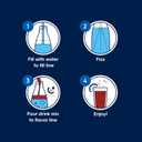 SodaStream Pepsi Wild Cherry Zero Sugar New Pour Bottles Drink Mix (440ml, Pack of 4)