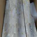 PEMAR Set of 2 Mother of Pearl Decorative Boxes w Lids, Handmade Mosaic Keepsake Jewelry Box Rectangular Treasure Chest, Shelf Decorative Wooden Box for Memory Tea Bags Coffee Accessories (White)