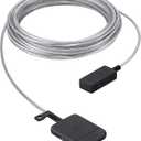 Samsung 15m One Invisible Connect Cable for QLED 4K & The Frame TVs (Model) - White - VG-SOCR15/ZA
