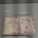 12 Set Reusable Adjustable Cloth Diapers for Newborn to 0-3 Years, One Size Washable Pocket Nappy Covers for Baby Girl and Boy,6 Pack Cloth Diapers+6pcs Microfiber Inserts(Pink)