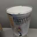 CreativeWare Bark Beverage Dispenser, 2.5 Gallon, Clear, (Pack of 1)