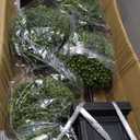 4ft Artificial Outdoor Plants, Triple Ball Boxwood Topiaries,UV Resistant, Faux Trees Outdoor Porch Decor 2Pack (TripleBall-M 2PC)