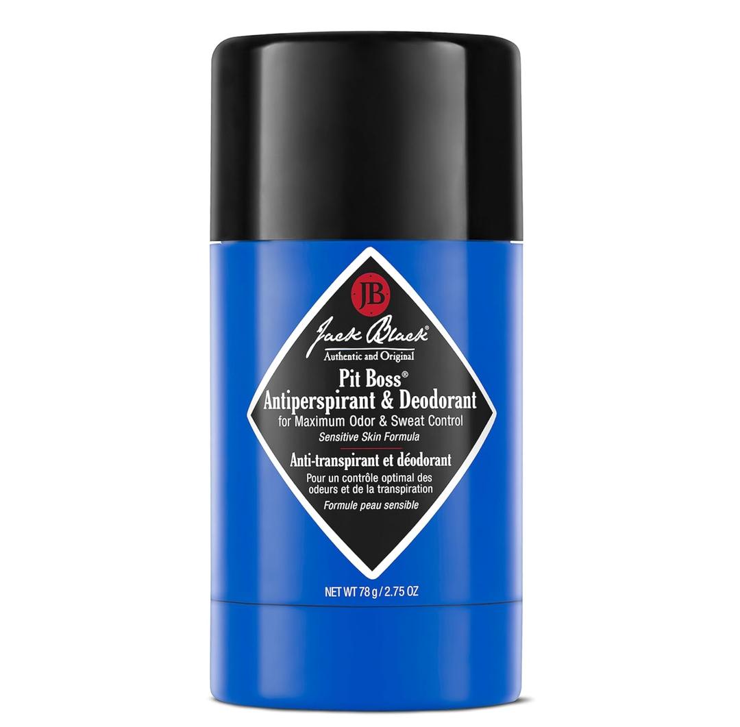 Jack Black Pit Boss Antiperspirant & Deodorant Men - 2.75 oz - Men's Deodorant for Sensitive Skin