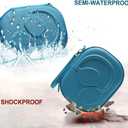 LTGEM Headphone Case Compatible with Tune 510BT/520BT/720BT/770NC & Live 460NC/660NC/670NC/770NC/760NC & Junior 470NC /Junior 320BT/JR 460NC & TOZO HT2 Headphones, Sky Blue(Case Only)